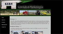 Desktop Screenshot of kernsales.com